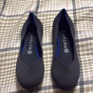 Rothy's Black Knit Flats Versatile Everyday Comfort